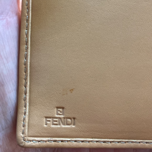 Rare Blue FendiZucca Bifold Wallet - Picture 9 of 11